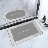 2pcs set Absorbent Bath Mats for Home