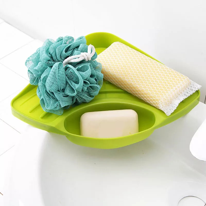 Sink Caddy Suction Cup Holder For Sponges, Soap, Scrubbers