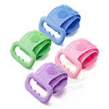 (Pack of 2) Silicone Shower Scrubber Belt