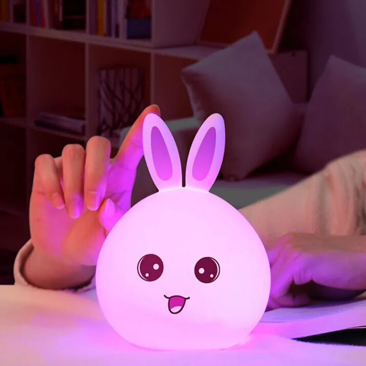 Silicone LED Night Light Cute Bunny