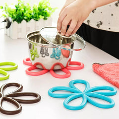 Silicone Flower Pot Stand Heat Resistant