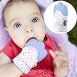 Silicon Baby Teething Mitten Glove