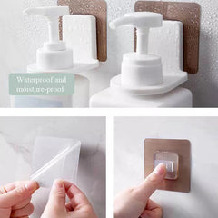 Shampoo & Sanitizer Adhesive Sticky Holder