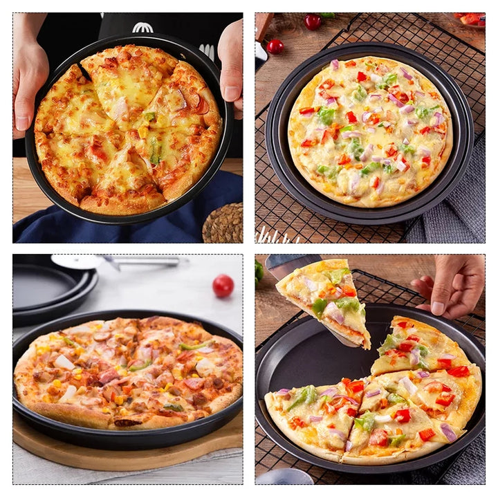 Set Of 3 Pizza Pan Non-Stick