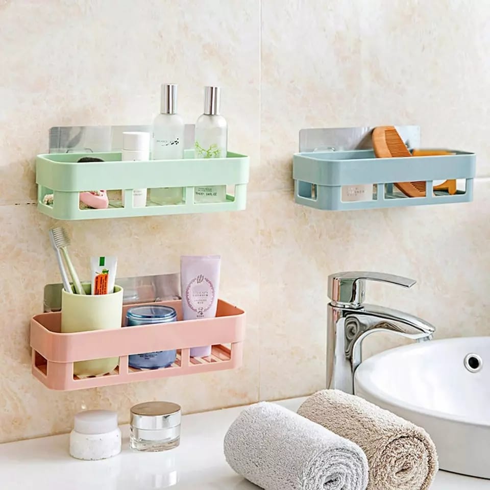 Bathroom Shelf Wall Adhesive