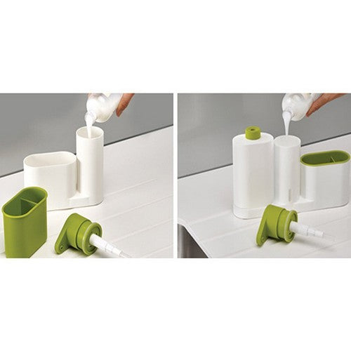 3 In 1 Set Kitchen Bathroom Sink Organizer With Detergent Bottle