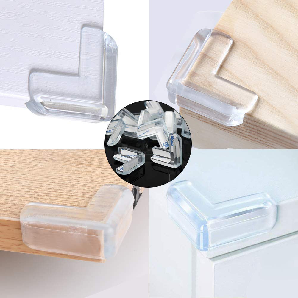 8 Pcs Silicone Table Corner Edge Protector Covers