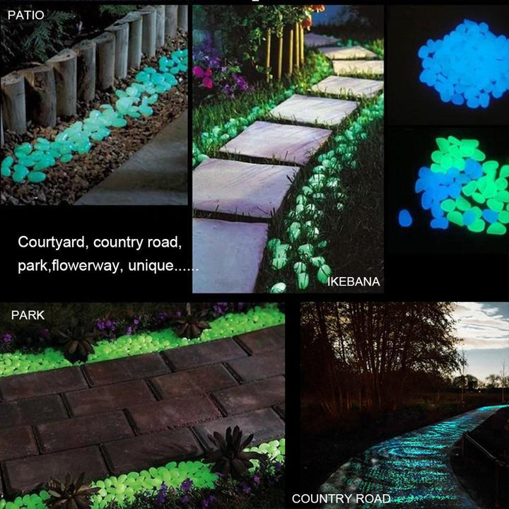 Magical Luminous Glowing Stones Pack Of 100pcs