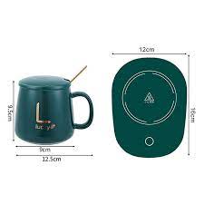Classy Electric Cup Warmer With Spoon
