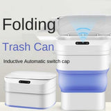 Smart Sensor Folding Trash Can