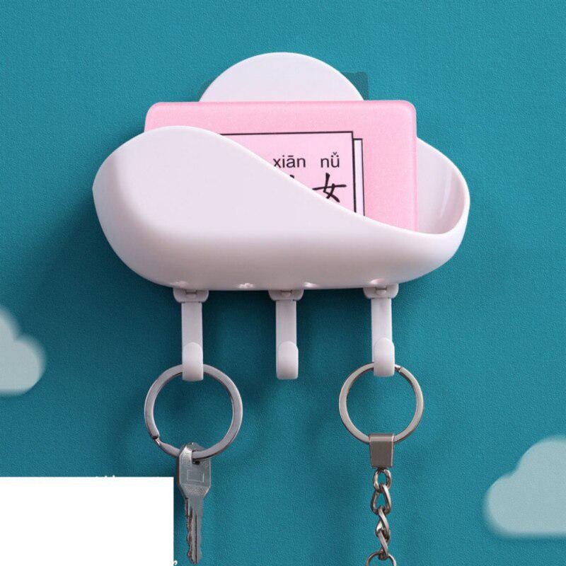 Cloud Shape Drain Soap Holder With Hook