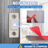 2pcs Hidden Door Closer Magnetic