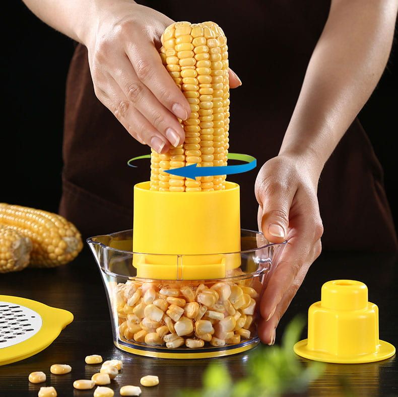 Multifunctional Corn Kernels Corn Peeler Artifact Kitchen Gadgets