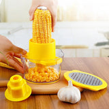 Multifunctional Corn Kernels Corn Peeler Artifact Kitchen Gadgets