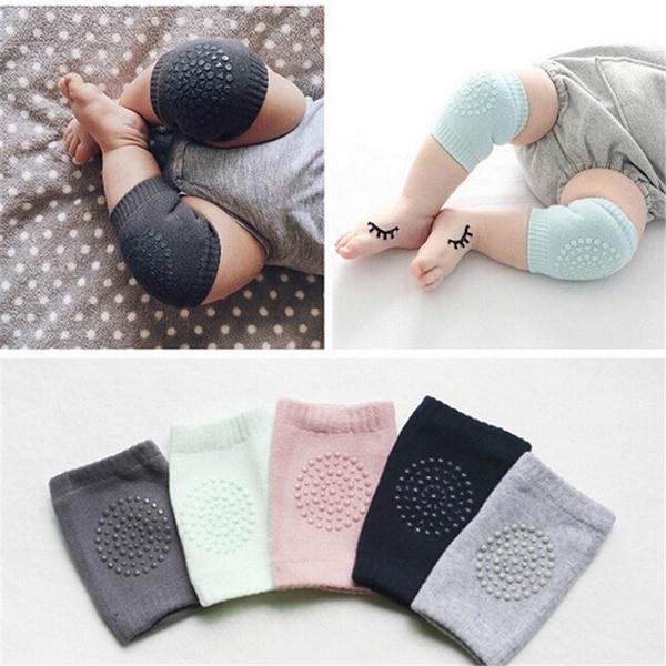 Baby Crawling Anti Slip Knee Pads (2 Pairs)