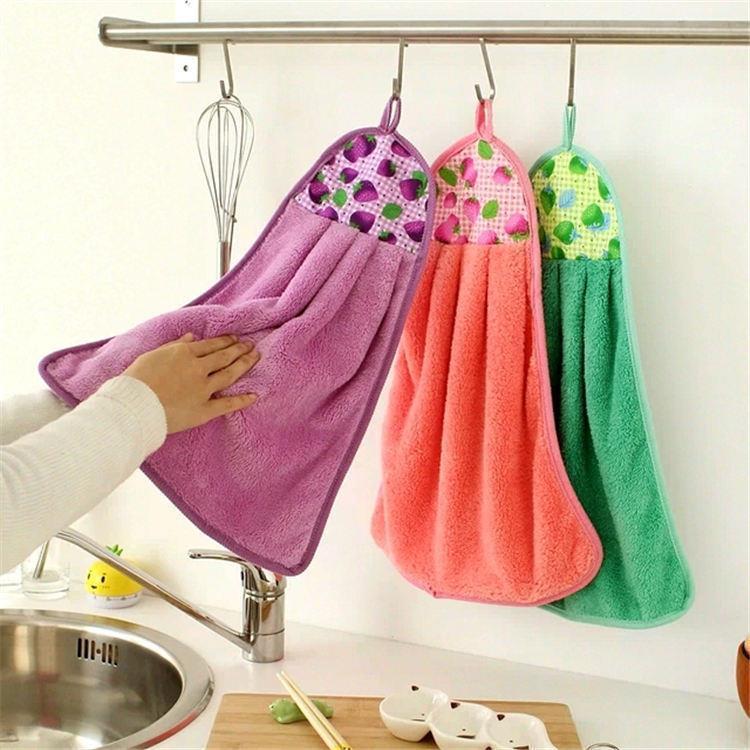 3 pcs Hanging Kitchen Towel