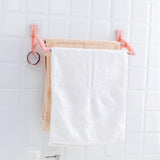 Double-Bar Towel Rack Wall-Mounted