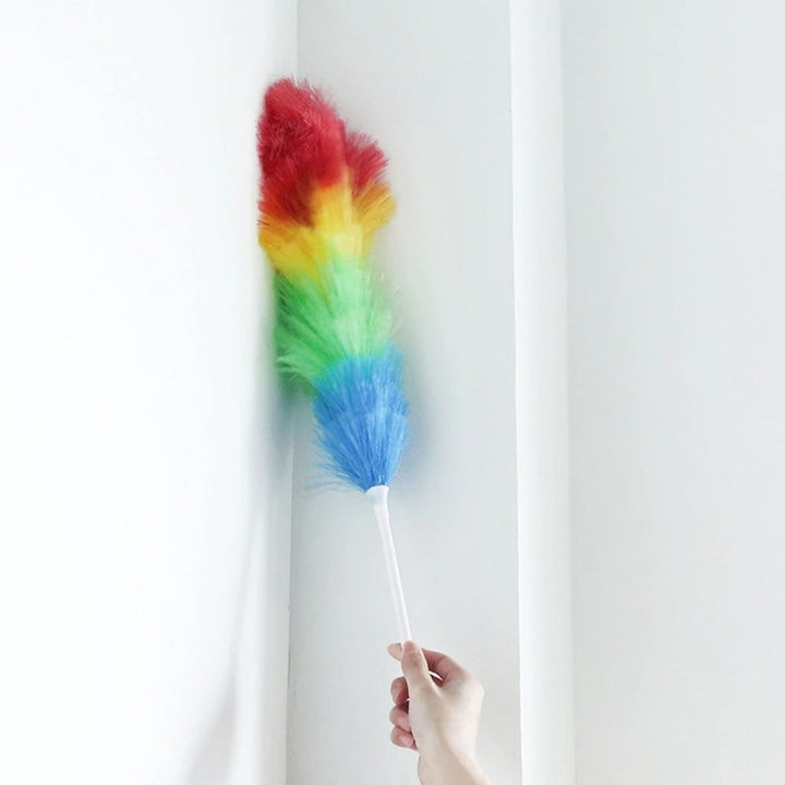 Soft Cleaning Duster With Plastic Handle