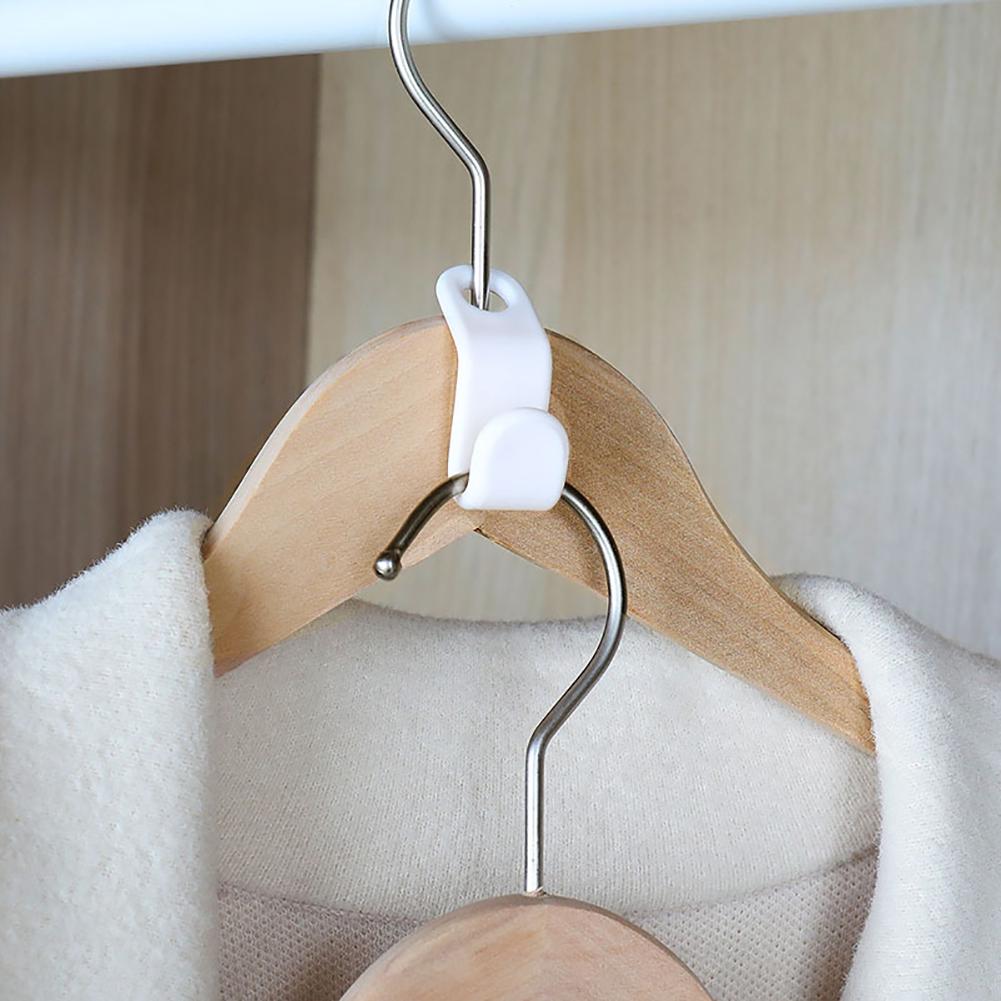 6 Pcs Clothes Hanger Connector Hooks