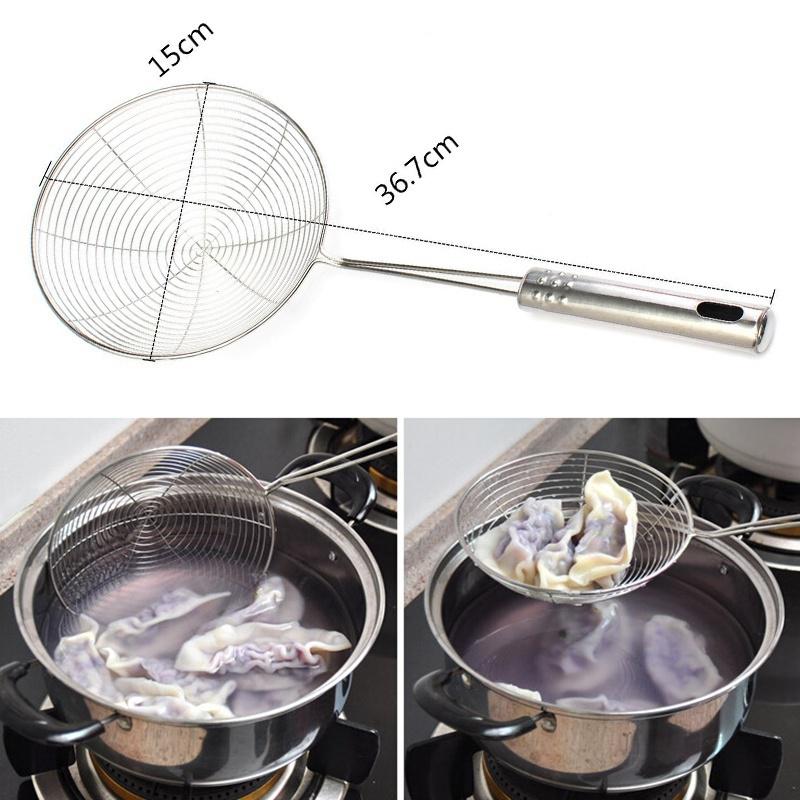 Stainless Handle Strainer Sifter Kichen Tools