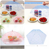 Foldable Umbrella Food Cover Picnic Kitchen Anti Fly Mosquito Net