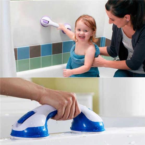 BATHROOM STRONG VACUUM SUCTION CUP HANDLE ANTI SLIP SUPPORT HELPING GRAP