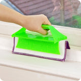 Multifunction foldable glass cleaning wipe tools