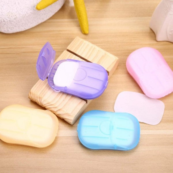 2 pcs Travelling Paper Soap Kit