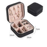 Portable Jewellery Box Organizer for Earrings Necklace Ring Lipstick Travel Jewelry Storage Boxes