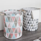 Folding Fabric Laundry Basket