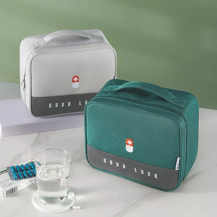 Portable  Family Storage Bag Multi-functional Layered Medicine Box