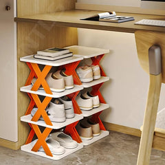 6 layer Simple Shoe Rack  Plastic Simple Shelf