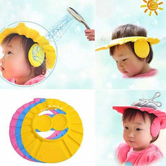 Baby Shower Cap With Ear Protection (Pack of 2)