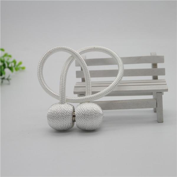 Magnetic Pearl Ball Curtain Tiebacks Clips 2Pcs