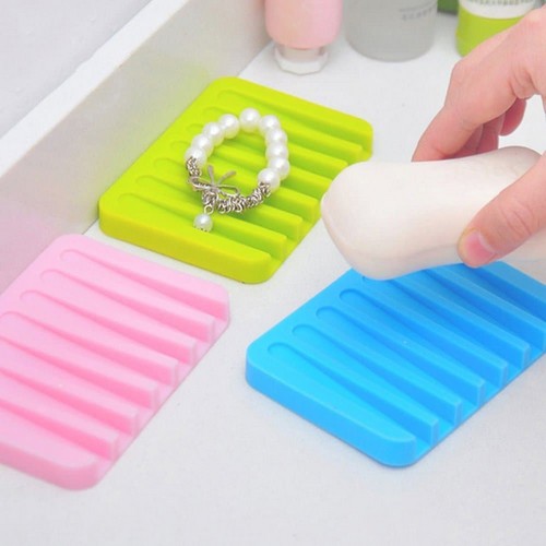 Flexible Silicone Soap And Jewelry Dish