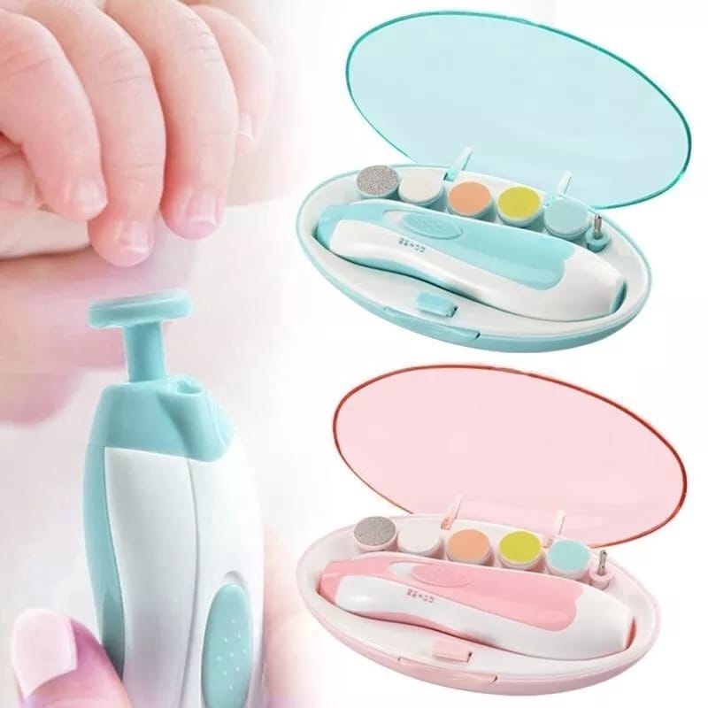 Baby Nail File Clippers Electric Trimmer for Newborn Toddler Kids Adult