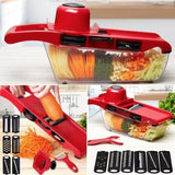 6 In 1 Mandoline Slicer Vegetable Cutter