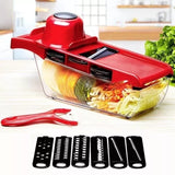 6 In 1 Mandoline Slicer Vegetable Cutter