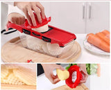 6 In 1 Mandoline Slicer Vegetable Cutter