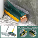 3 in 1 Floor Scrub Brush with Long Telescopic Handle