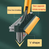 3 in 1 Floor Scrub Brush with Long Telescopic Handle