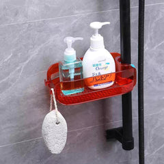 New 2 in 1 Home Sink Organizer Plastic Detachable Hanging Faucet Drain Rack