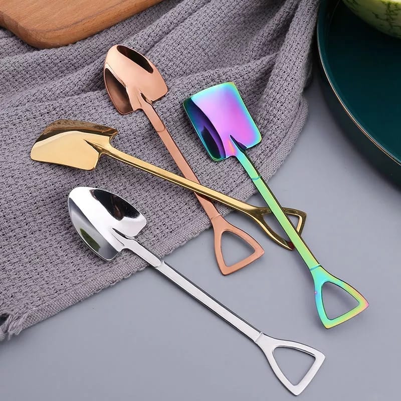 Creative Fruit Spoon Shovel Shaped Pack Of 2