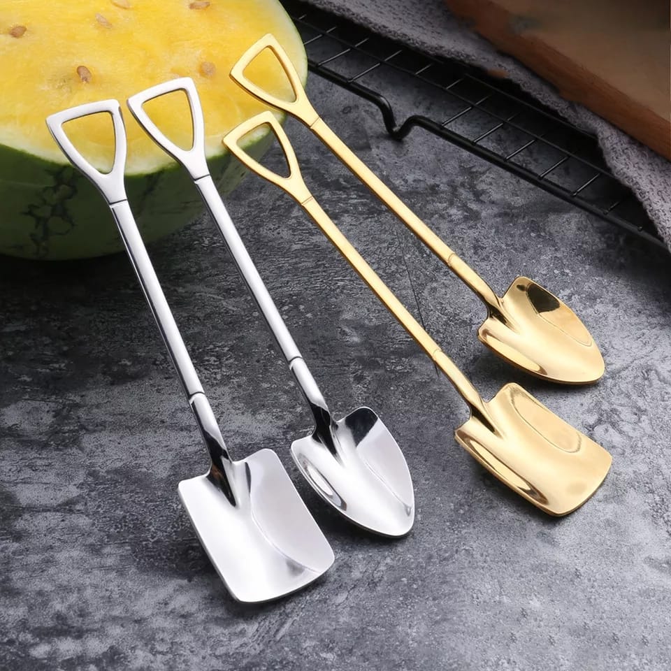 Creative Fruit Spoon Shovel Shaped Pack Of 2