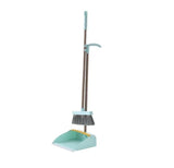 Broom and Dustpan Set for Home, 180 Degree Rotating Broom Set Indoor,