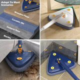 Triangle Mop 360 Adjustable With Twist Squeeze