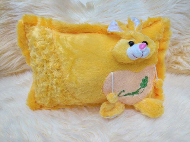 Pillow Cushion with a teddy bear