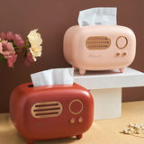 Radio Shape Tissue Cover Box