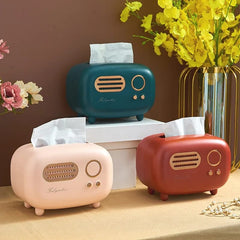 Radio Shape Tissue Cover Box