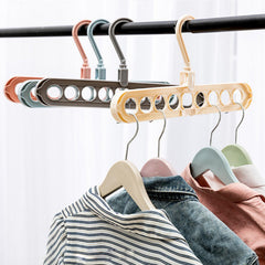 2 PCs Multi Slot Hanger Closet Organizer Hanger